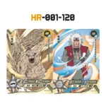 Collection de 120 cartes HR Naruto Kayou