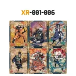 Collection de 6 cartes XR Naruto Kayou