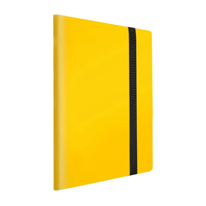 Classeur jaune pour 360 cartes à collectionner