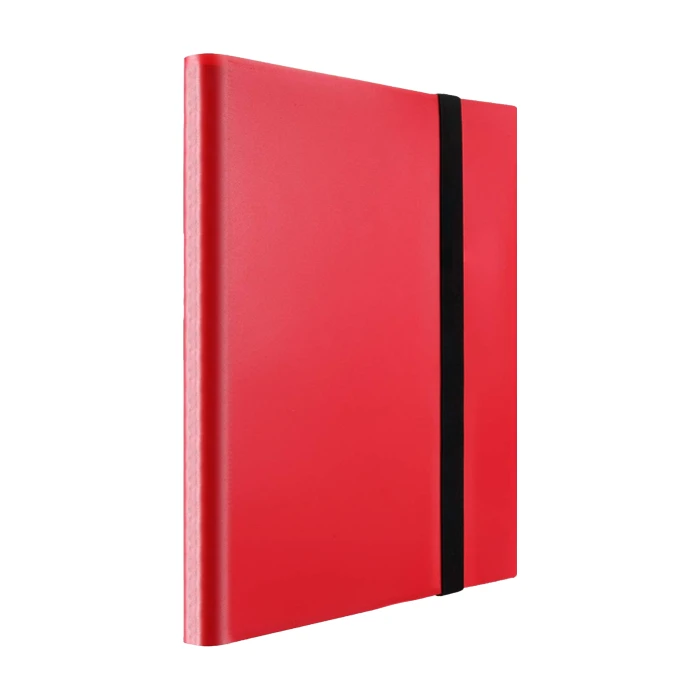 Classeur 360 cartes à collectionner rouge