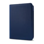 Classeur à zip bleu pour 360 cartes à collectionner