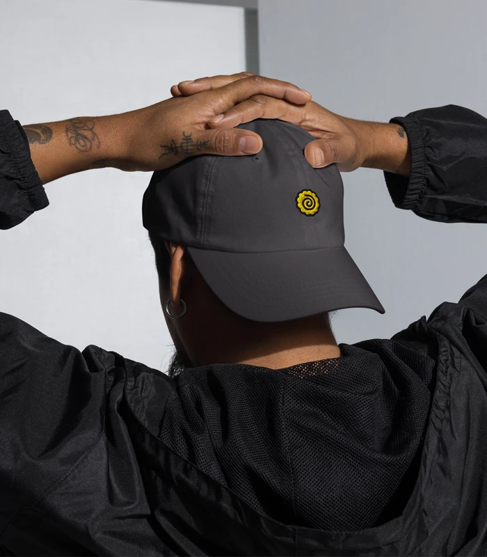 Casquette brodée Narutok Édition Jaune Homme